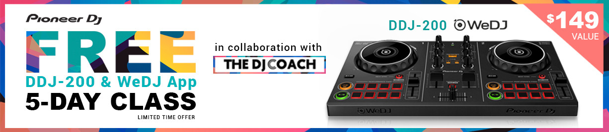 Unlock Your DJ Potential: Control the Pioneer DDJ-200 with Free Online Classes