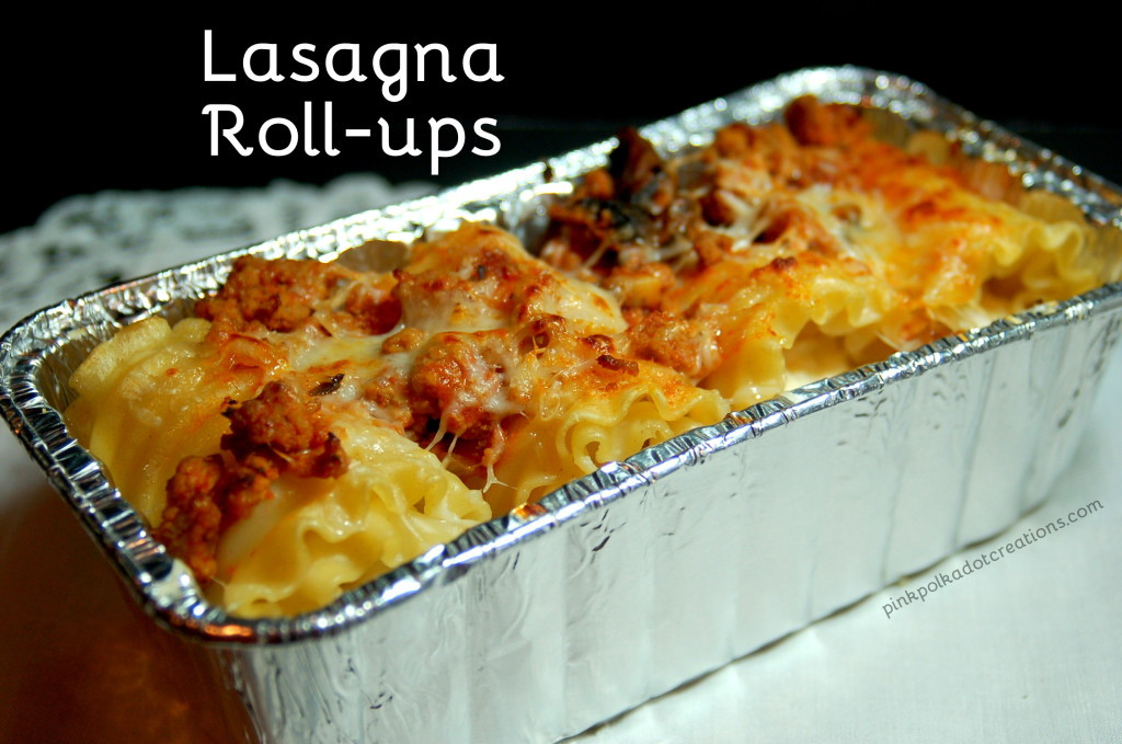 Lasagna Roll-ups