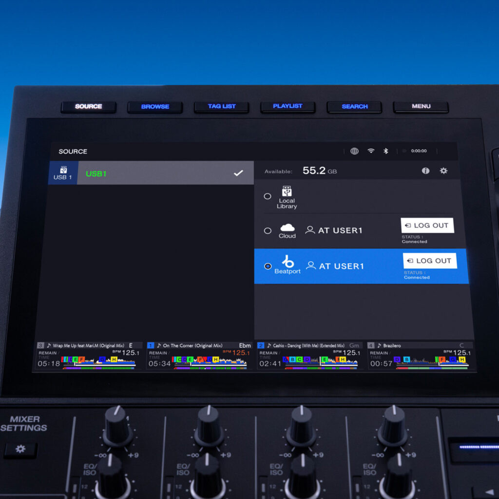 XDJ-AZ Key Feature 02-02 Beatport Streaming