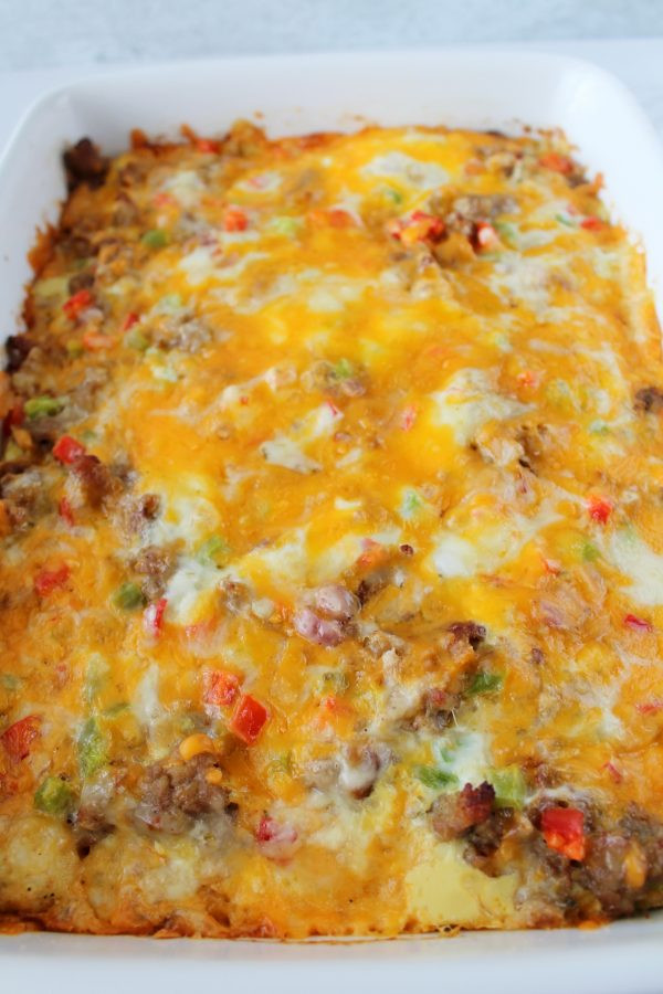 Tater Tot Breakfast Casserole