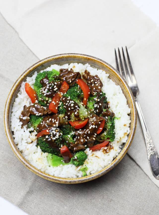 Beef, Broccoli & Peppers Stir Fry Recipe