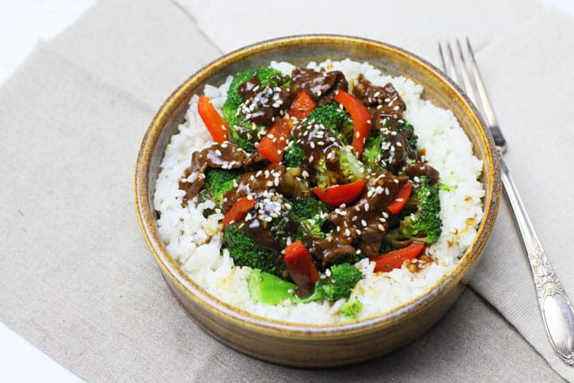 Beef, Broccoli &amp; Peppers Stir Fry Recipe
