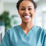 Dental professional using Gotu technology