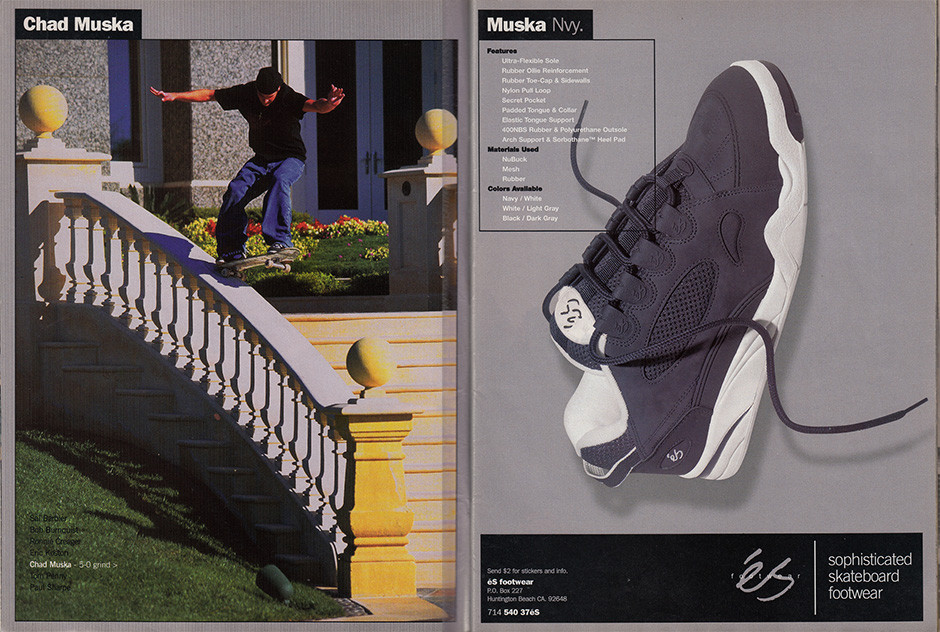 Chad Muska ES Advert