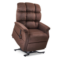 Golden Technologies PR401MLA Cambridge Lift Chair Recliner in Hazelnut, offering a comfortable and supportive seating solution